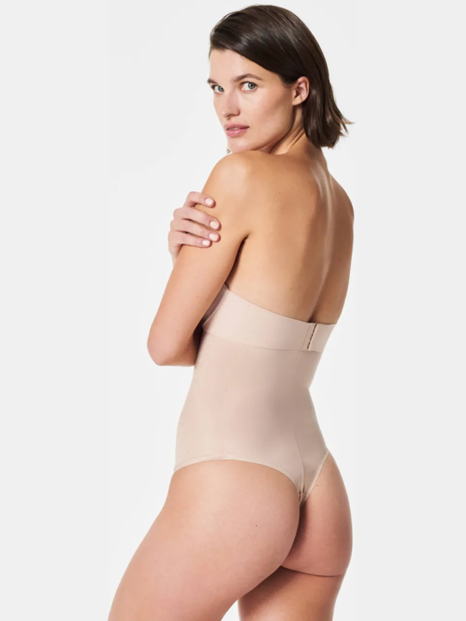 SPANX SPANXshape™ Invisible high waist medium corrigerende string beige, foto 5