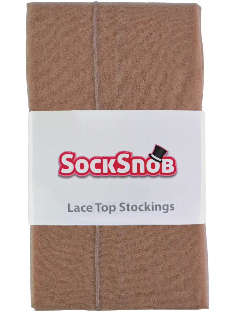 Sock Snob Hoog getailleerde doorschijnende panty voor dames glanzend - Naakt / Naakt beige, foto 2