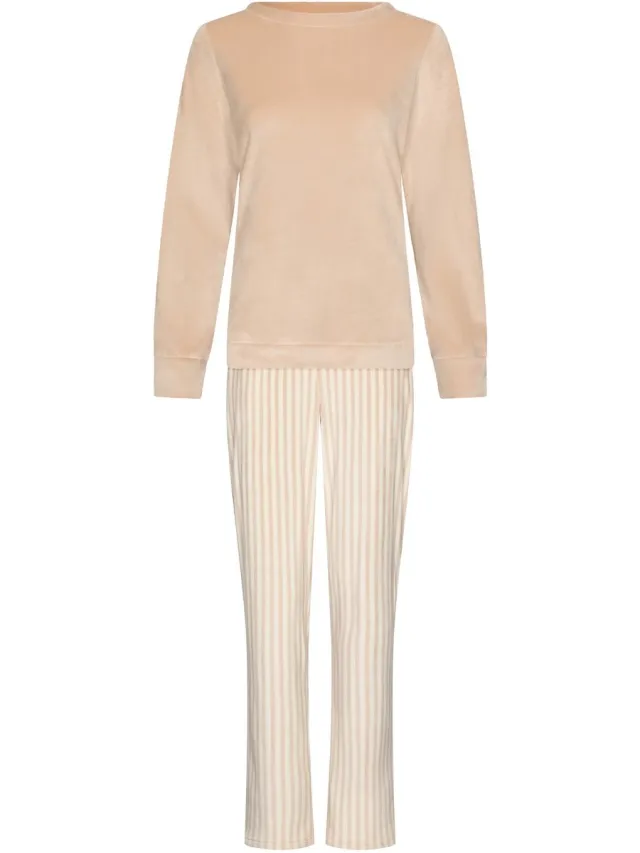 Pastunette Softness - Pyjama - Velours Fleece - Beige