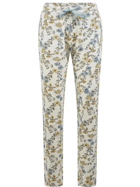 By Louise Dames pyjama set lang dare to dream bloemen print lichtblauw, foto 2