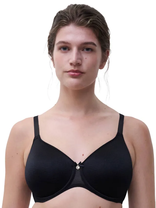 Chantelle EasyFeel voorgevormde T-shirt-bh met beugel zwart, foto 4