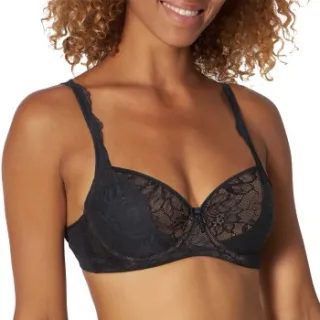 Triumph Amourette Charm WHP02 kanten bh zwart Zwart,Roze