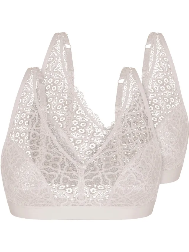 Sassa 2-pack Soft-bh Happy Choice ivoor