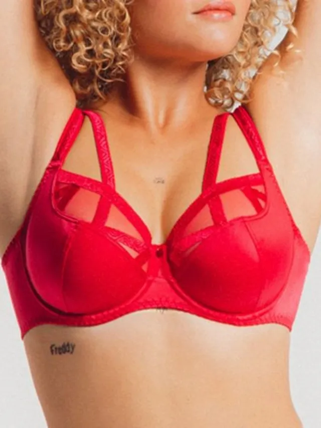 Louisa Bracq Serie Beugel Bh 47101 471 ROUGE A LEVRE - maat EU 100C / FR Rood