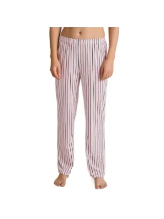 Calida Favourites Sleep Long Pants Versch.kleure/Patroon,Blauw,Roze