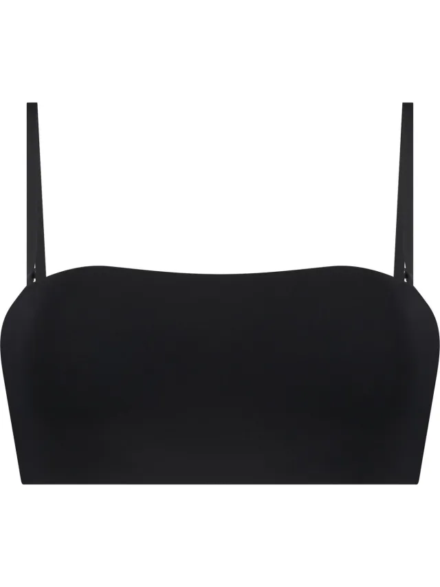 Hunkemöller Dames Lingerie Bandeau Bralette Smooth - Zwart