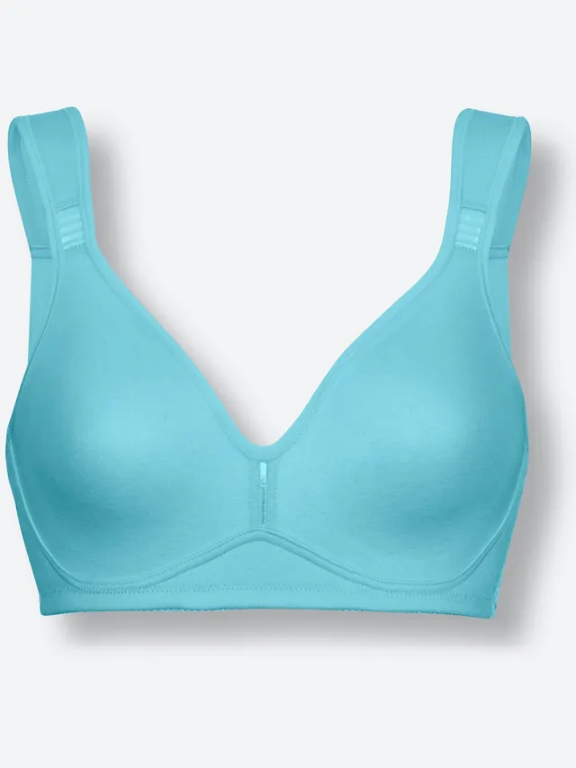 Comfortbeha zonder beugel aquamarine, foto 2