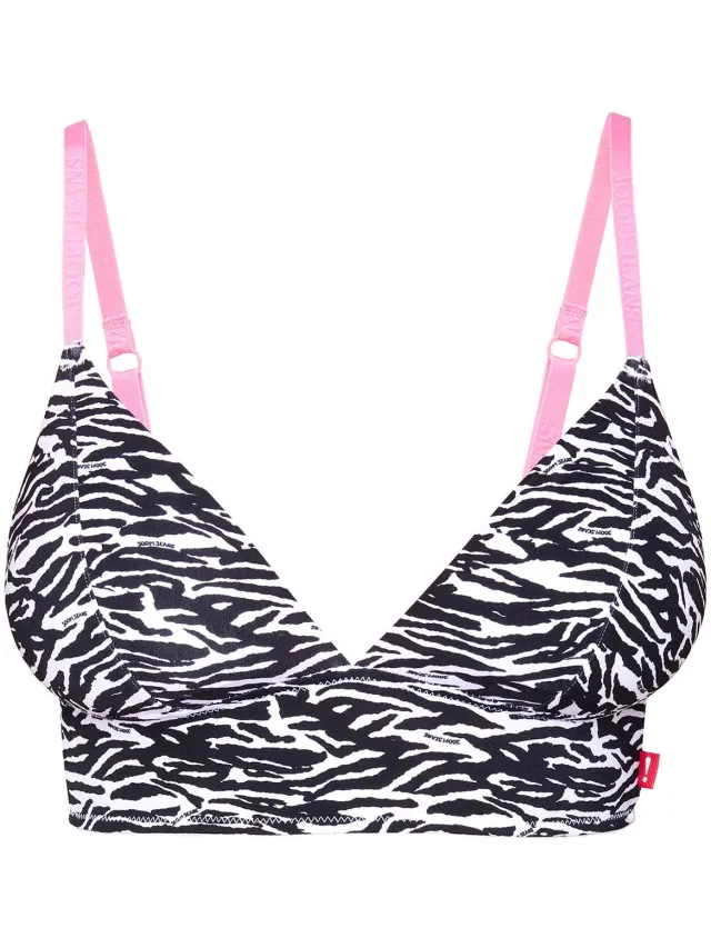 Joop! Jeans Bralette Animal Print mehrfarbig