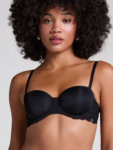 Hunkemöller Voorgevormde strapless beugel bh Angie Zwart