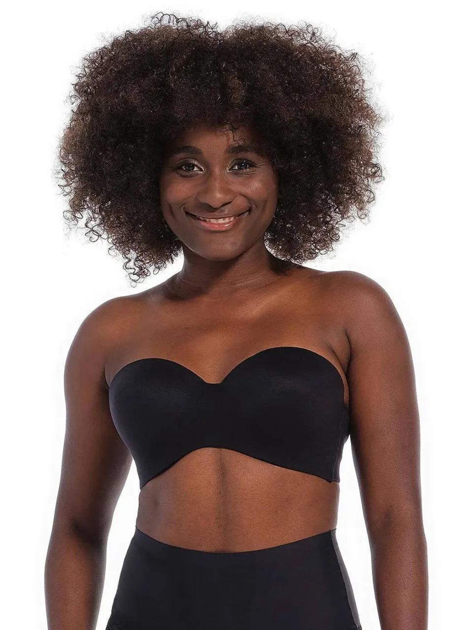 MAGIC Bodyfashion Luxury strapless bh zwart, foto 6