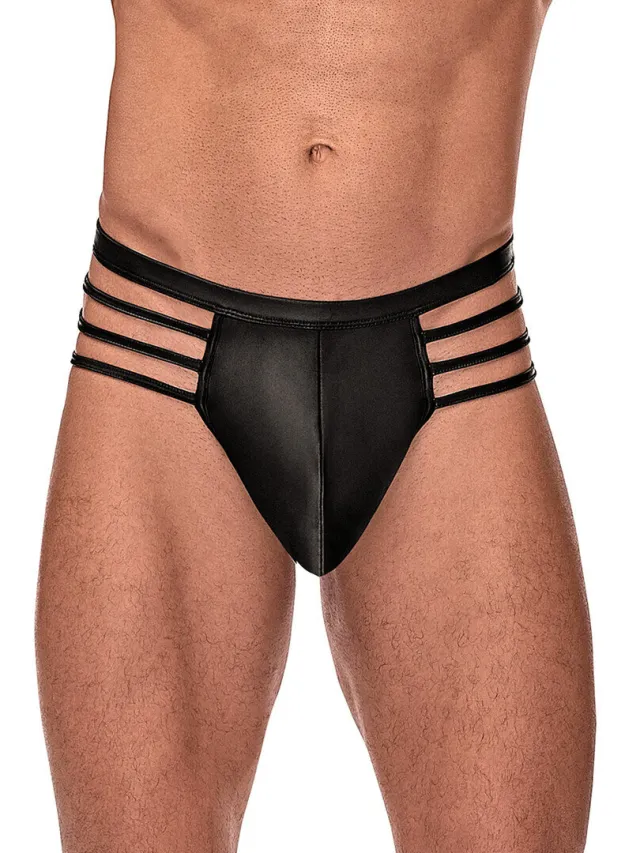 Male Power Tanga - Zwart