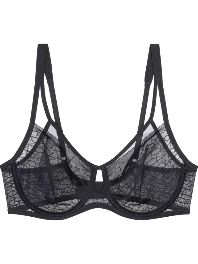 Triumph Signature Sheer W01 EX Dames Beha - Zwart