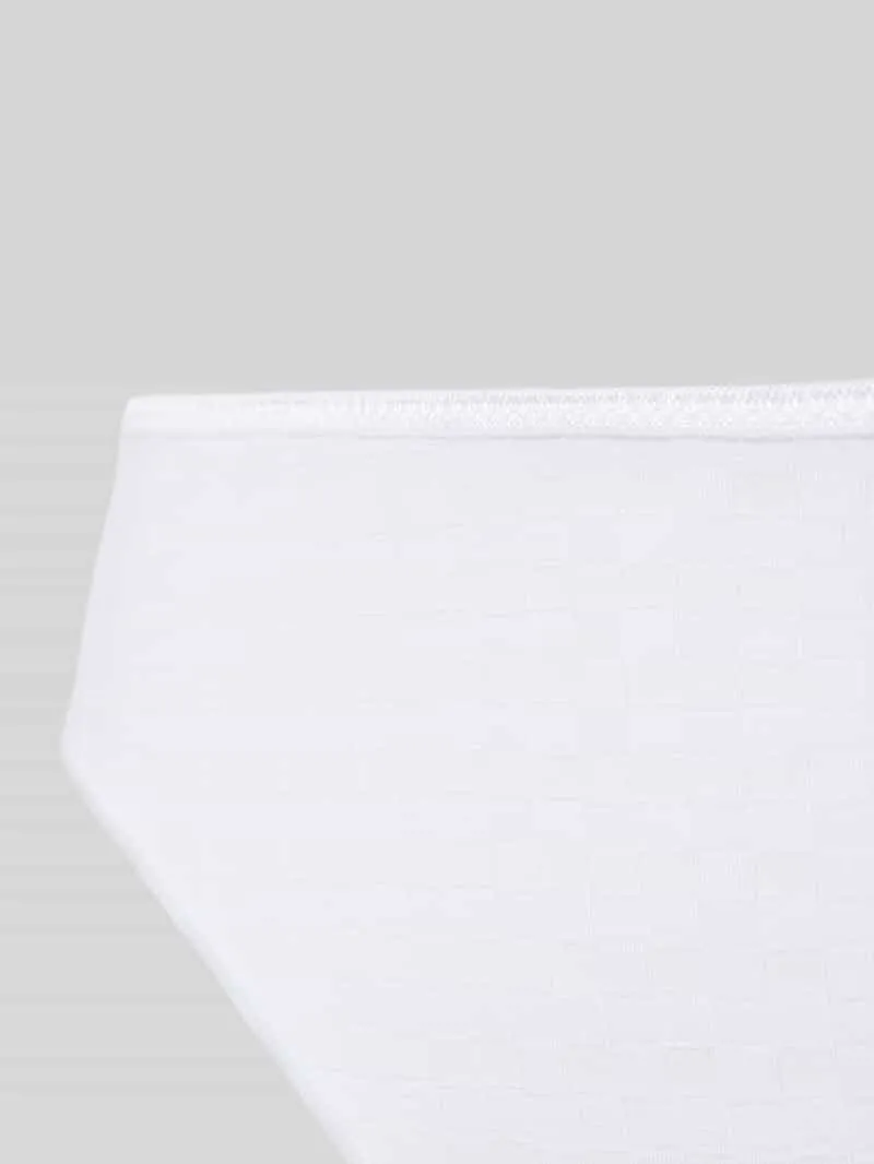 Marie Jo String met structuurpatroon model 'Avero Thong' wit, foto 3