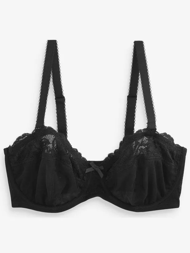 Next Dames - Strapless beha zonder vulling in cup DD+ - Zwart
