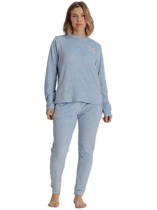 Munich MU5 pyjamaset blauw