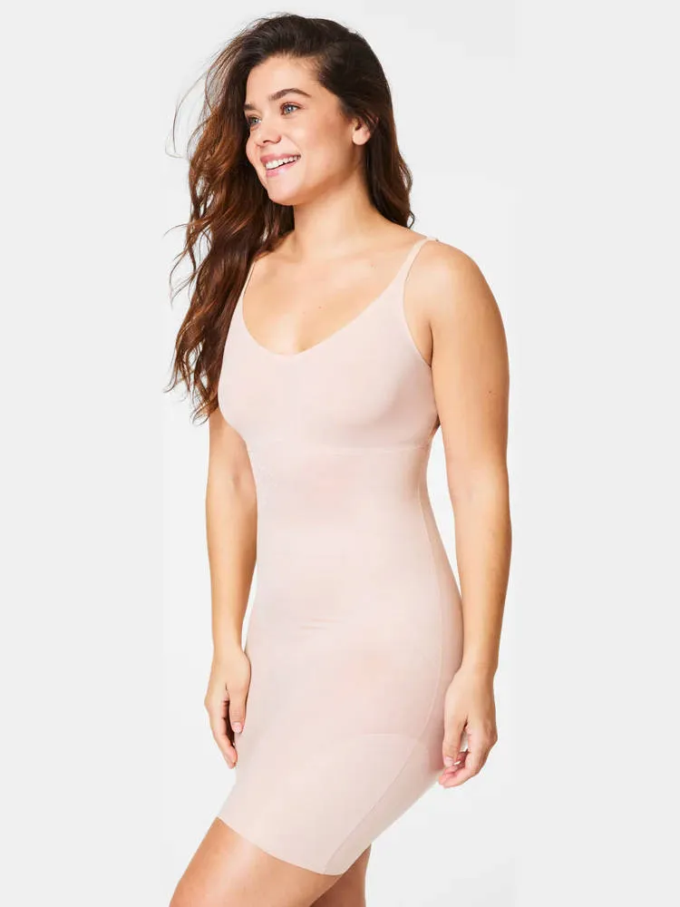 Spanx Thinstincts 2.0 corrigerende jurk lichtbeige, foto 4