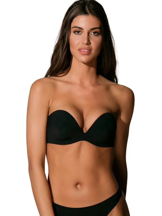 Luna Bandeau bh voor dames Luna Secret Sense B à D zwart