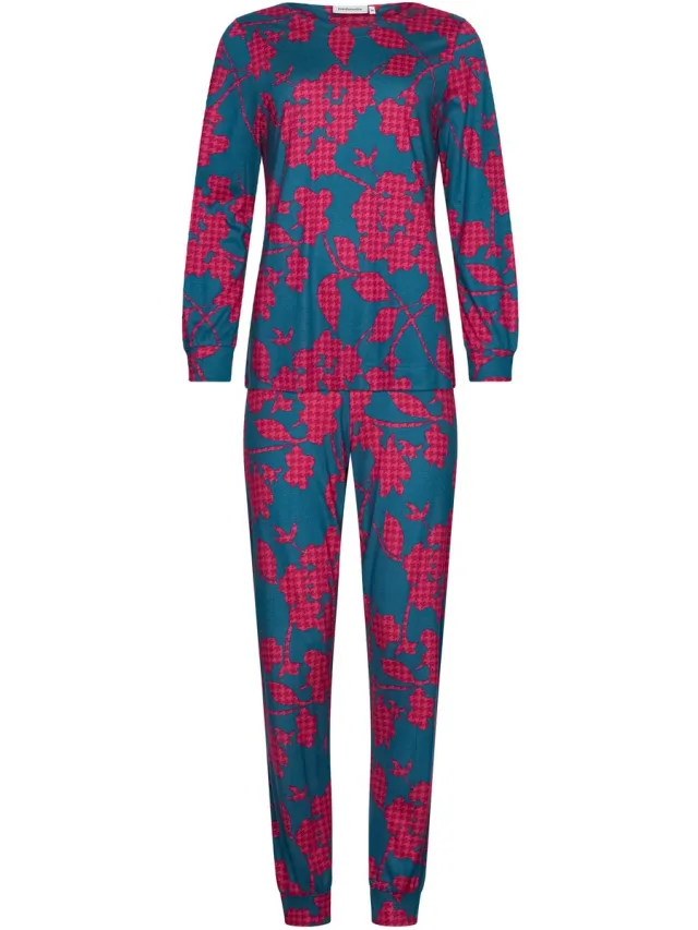 Pastunette Sangria Nights - Pyjama - Katoen/Modal Groen