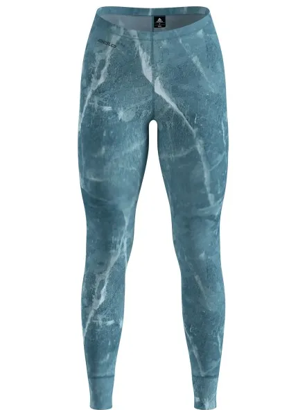 Odlo Active Warm X Frozen Lake lange ondergoedbroek turkoois