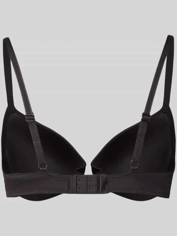 Lascana Grote maten beugelbeha met spaghettibandjes model 'PERFECT BASICS' zwart, foto 2