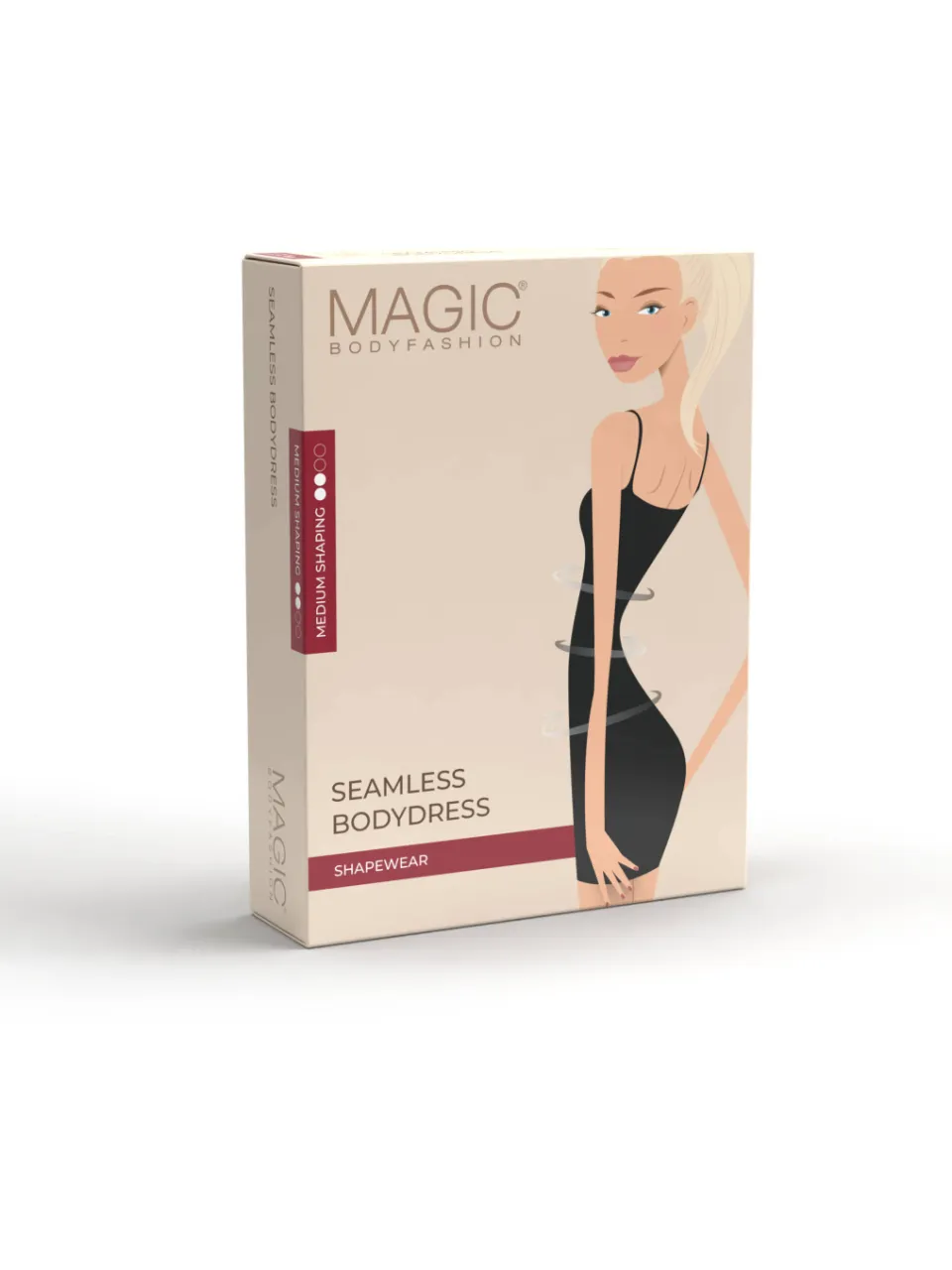 MAGIC Bodyfashion medium corrigerende jurk beige, foto 3