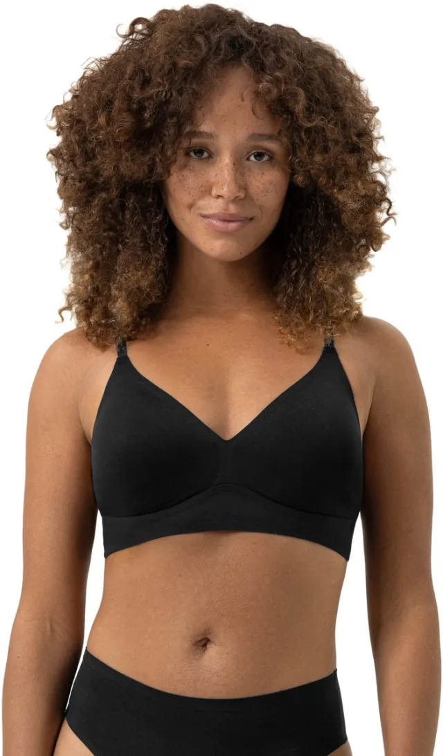 Mey Damen Triangelbeha Serie Simply Better Invisibles Schwarz