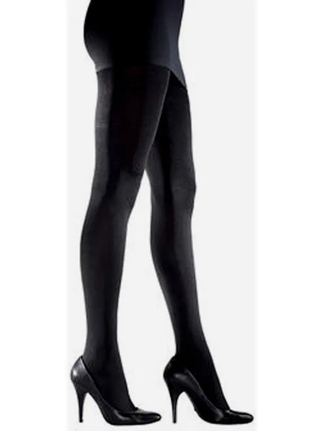 Platino fleece panty 180 den maat 36/38 zwart
