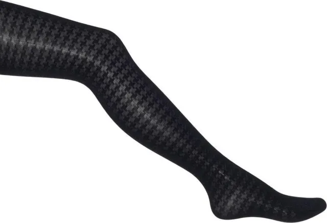 Bonnie Doon panty small zwart/grijs
