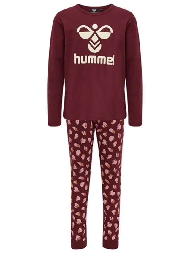 Hummel Meisjespyjama Hummel Carolina Rood