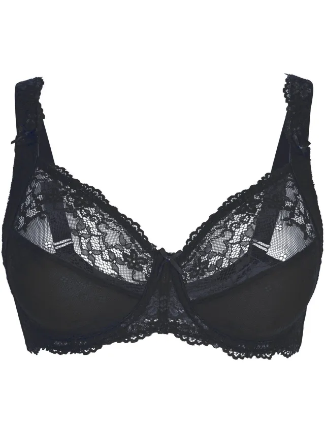LingaDore DAILY Beugel BH - Plus Size Zwart