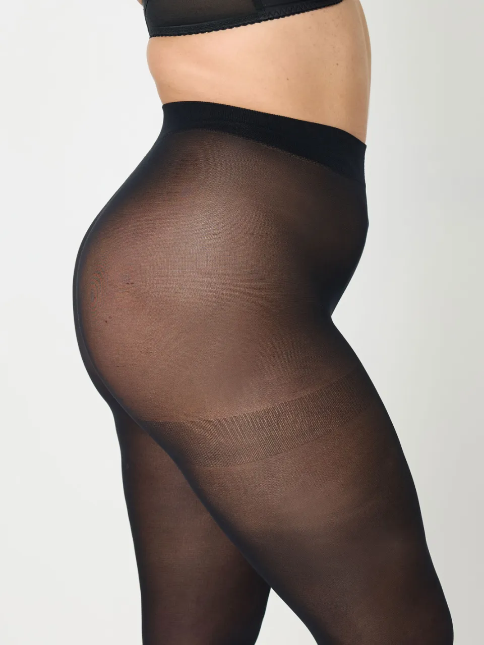 Yours 2Pack Zwarte 50 Denier Pantysize 44-48, foto 5