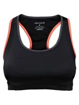 Björn Borg Active Sport Top sportbeha zwart Versch.kleure/Patroon,Blauw,Geel,Grijs,Zwart,Roze