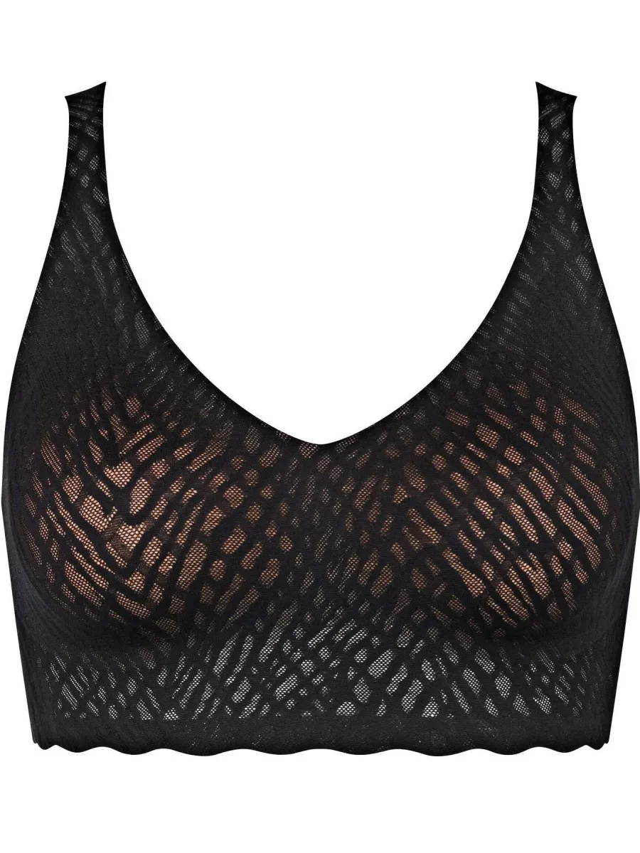 Sloggi ZERO Feel Bliss bralette zwart, foto 3