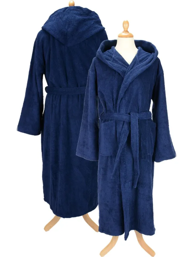 ARTG Robezz Badjas met Capuchon Donkerblauw
