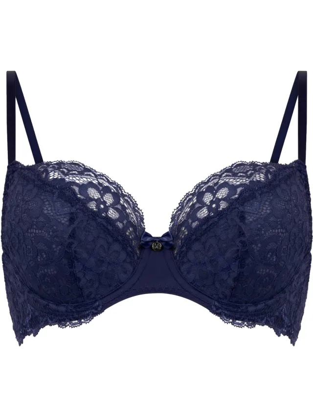 Hunkemöller Marine Non-Padded Underwired Bra Blauw