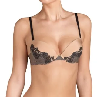 Sloggi Light Illusion WHU push-up bh beige Beige,Versch.kleure/Patroon,Zwart,Blauw