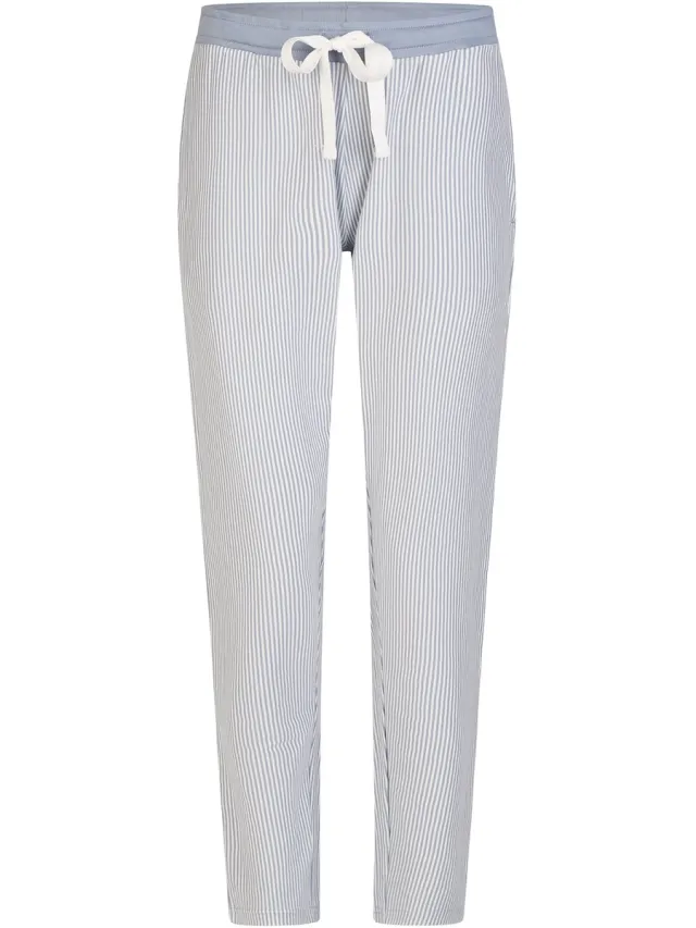 By Louise Pyjamahose Mix & Match blue stripe