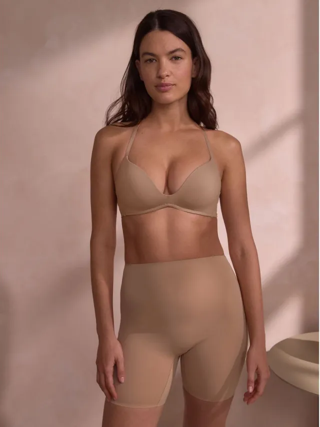 Next Dames - Vormgevende short met lage rug en buikcorrectie - Zwart Nude