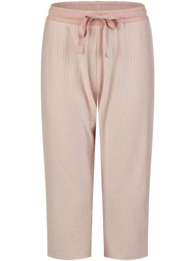By Louise Pyjamahose Mix & Match rose stripe