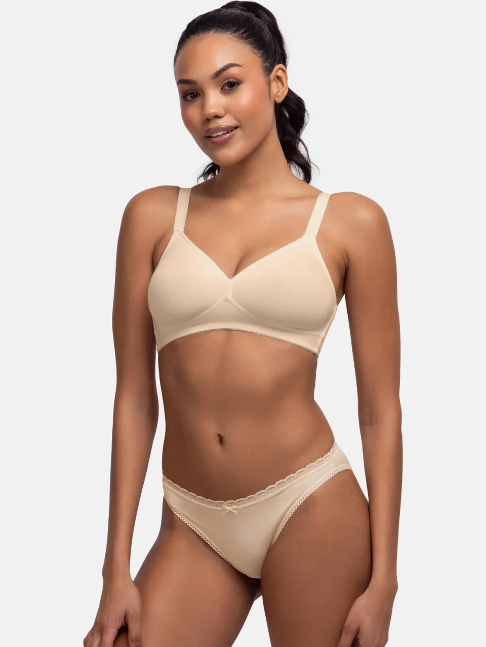 Dorina Naomi slip set van 3 ecru, foto 4