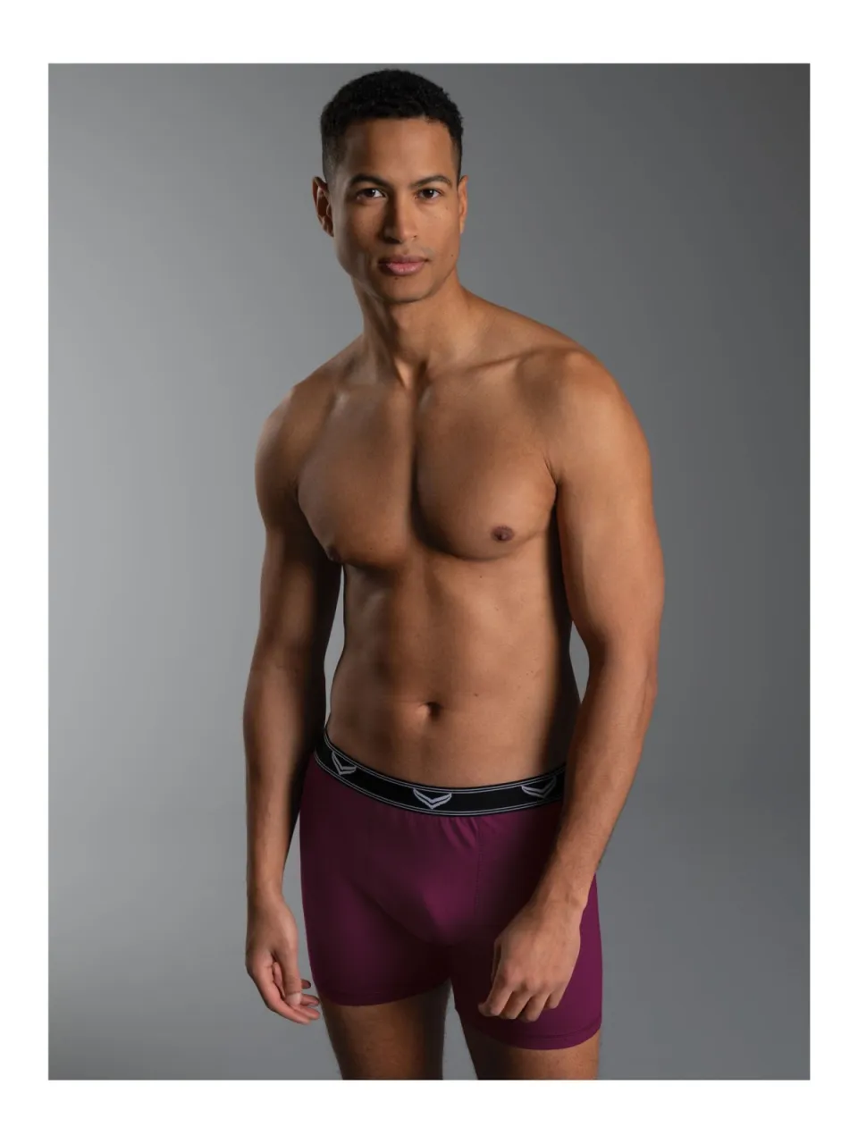 TRIGEMA onderbroek zwart sangria