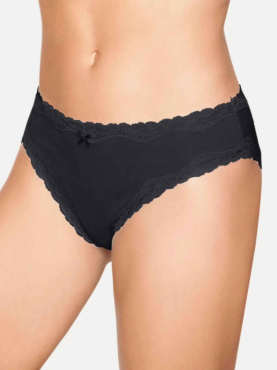 Jazz-pants slip zwart