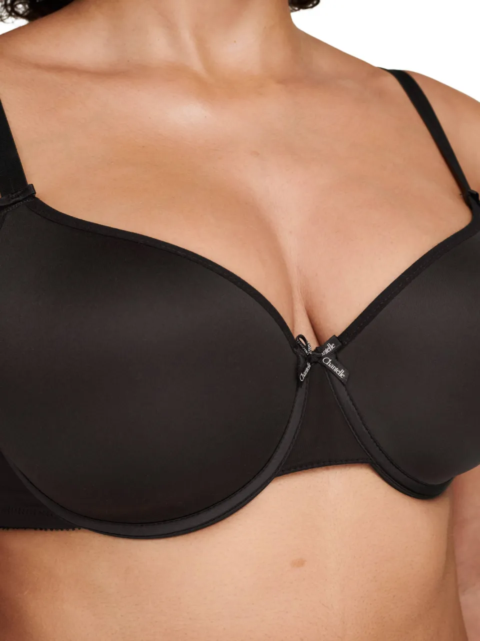 Chantelle Basic Invisible T-shirt-bh met beugel zwart, foto 5