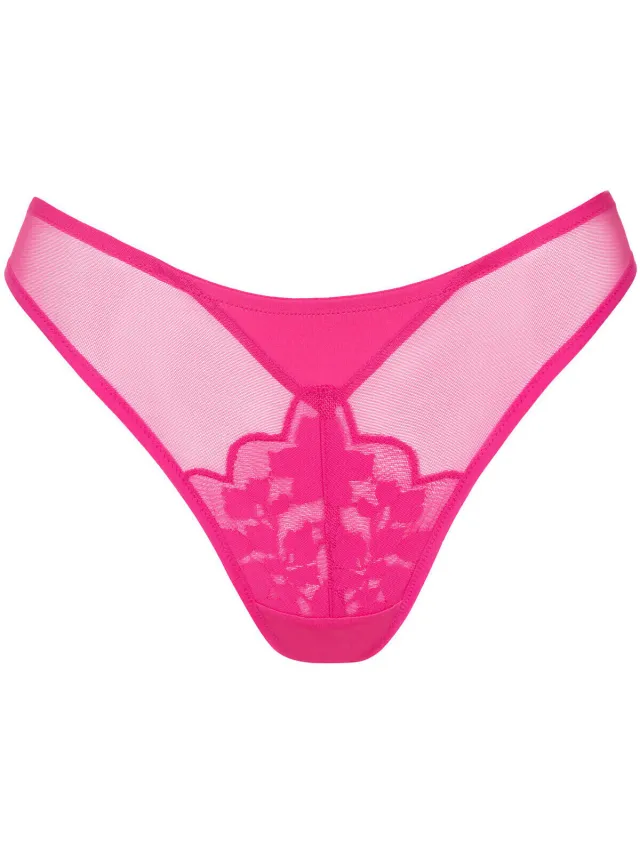 Lisca Leonie laag uitgesneden slip lichtblauw Roze