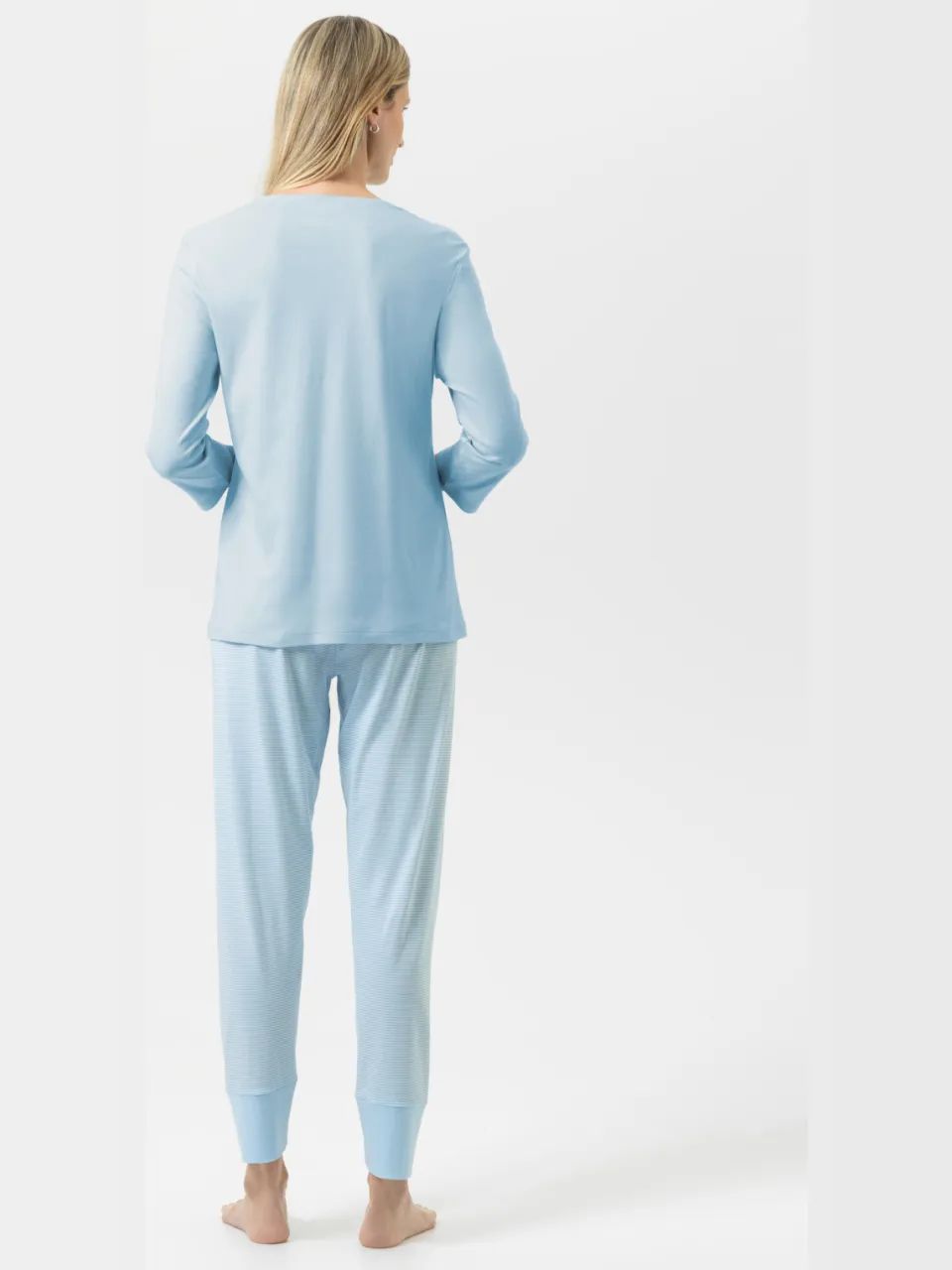 Mey Pyjama Serie Simple Stripes Alice Blue, foto 2