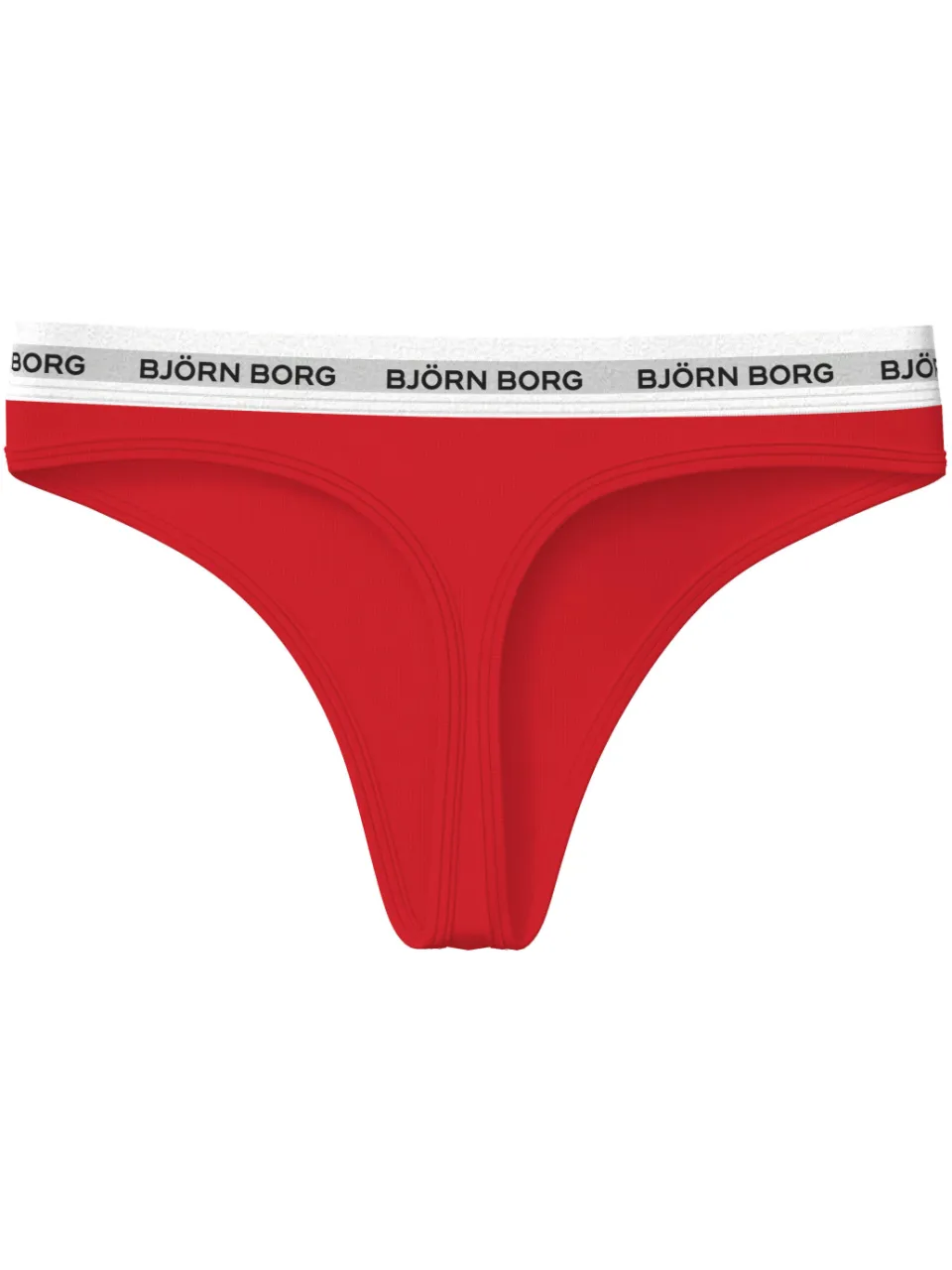 Björn Borg strings 3-pack grijs rood zwart, foto 3