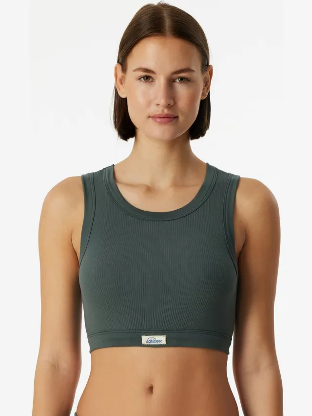 Schiesser Bustier - REVIVAL - Dames - Bustiers dunkelgrün