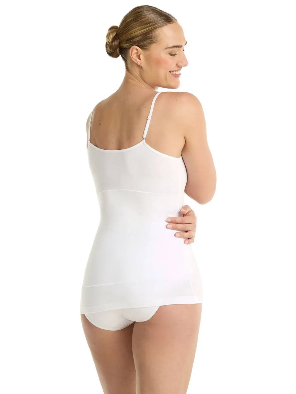 Ten Cate Basic corrigerend hemd met kant wit, foto 4