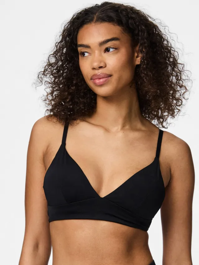 Pieces Amee bralette zwart, foto 4
