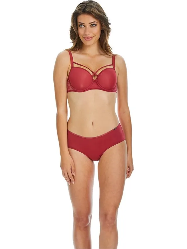 Sapph Fabulous Padded Bra - Fuchsia Rood